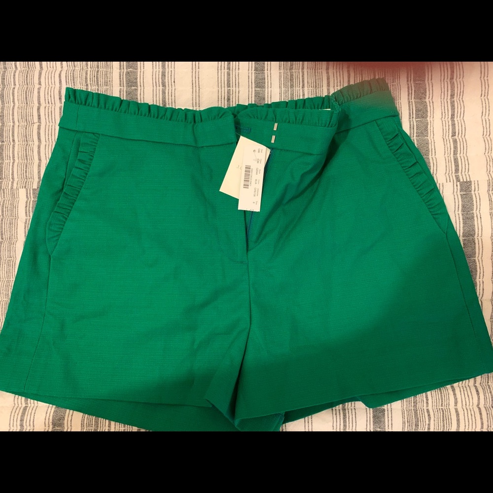 Kelly green shorts